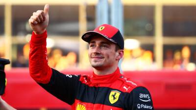 Charles Leclerc seals Ferrari's first pole position in Melbourne for 15 years ahead of Australian Grand Prix