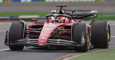 Lewis Hamilton improves as Charles Leclerc claims pole for Australian Grand Prix