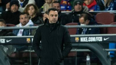 Barcelona Xavi: "El objetivo es entrar en la próxima Champions"