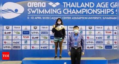 India's Chahat Arora wins gold at Thailand Age Group Swimming Championship