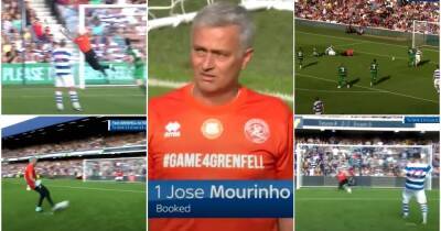 Jose Mourinho: When football legend played as a goalkeeper during charity match