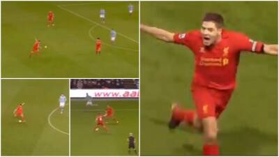 Man City v Liverpool: Steven Gerrard's epic highlights from 2013 clash