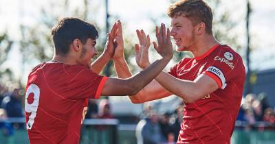 Liverpool U18s beat Leeds 10-3 as Oakley Cannonier - ballboy who assisted THAT Barcelona goal - scores four