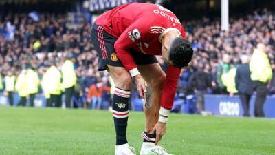 Impactante imagen de las heridas de guerra de Cristiano