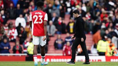 ‘Really poor’ first half frustrates Mikel Arteta as Arsenal go down to Brighton
