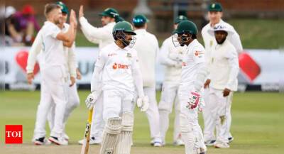 Simon Harmer - Mominul Haque - Second Test 'out of reach' for Bangladesh, says batting coach Siddons - timesofindia.indiatimes.com - South Africa - Bangladesh -  Durban