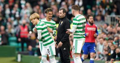 Celtic ensure Kyogo Furuhashi return worth the wait in 7-0 thrashing of St Johnstone