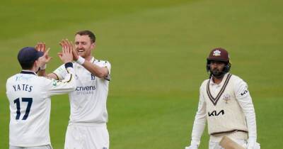 County Championship day three: Warwickshire v Surrey and more – live!