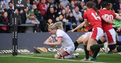 Ioan Cunningham - Abby Dow - Abbie Ward - England 58-5 Wales: Valiant Welsh women no match for dominant Red Roses in Six Nations clash - walesonline.co.uk
