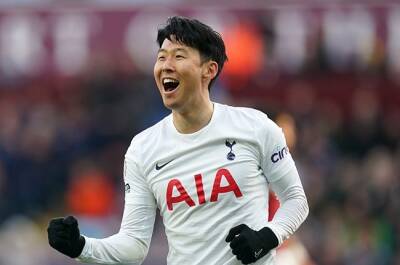 Son Heung-min smashes hat-trick as Spurs put four past Aston Villa