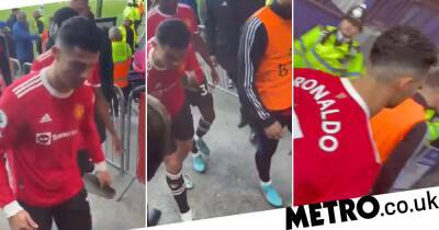 Manchester United looking into Cristiano Ronaldo ‘phone smashing’ incident after Everton defeat