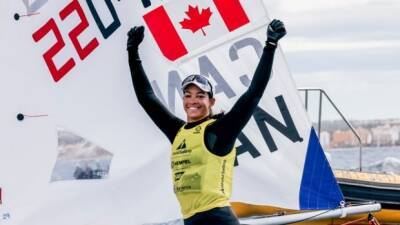 Canadian sailor Sarah Douglas wins World Cup gold in Spain