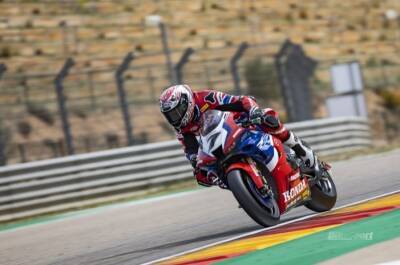 WorldSBK Aragon: Honda’s gamble pays off early with Lecuona in top-six