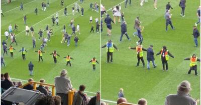 Gary Rowett - Footage of Millwall stewards during fans’ pitch invasion is so good it’s gone viral - msn.com