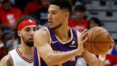 Phoenix Suns fined $25,000 for failing to disclose Devin Booker's injury status during first-round win
