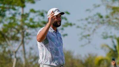 Rahm closes with birdie to build two-shot lead in Mexico Open