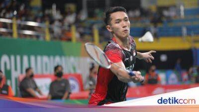 Jonatan Christie - Aaron Chia - Jadwal FInal Badminton Asia Championships 2022, Mulai Siang Ini - sport.detik.com - China - Indonesia - Malaysia -  Manila