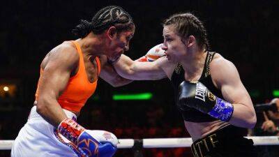 Katie Taylor edges Amanda Serrano in thrilling and historic fight at Madison Square Garden