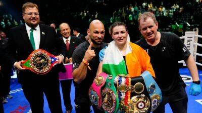 Katie Taylor - Andy Ruiz - Taylor edges Serrano in epic match at MSG to stay women’s lightweight champ - tsn.ca - Ireland - New York -  New York - Puerto Rico - county Garden