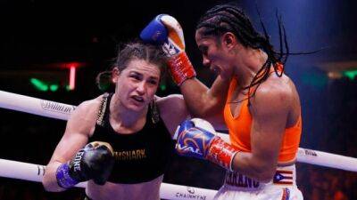 Taylor tops Serrano in 1st women's boxing match to headline at Madison Square Garden