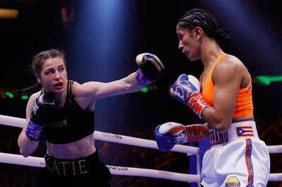 Katie Taylor - Taylor edges Serrano as boxing history made at Madison Square Garden - news24.com - Ireland - New York - Puerto Rico - county Taylor