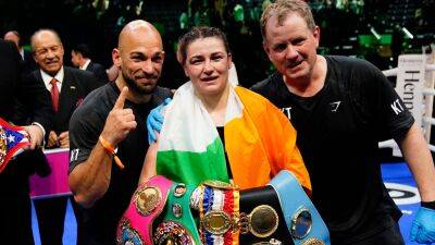 Katie Taylor savours ‘special moment’ after beating Amanda Serrano in New York