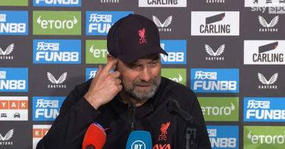 Jurgen Klopp claims 'everything was prepared' for Newcastle to beat Liverpool at St James' Park