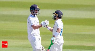 Rare instance of India-Pakistan partnership props up Sussex in County Championship