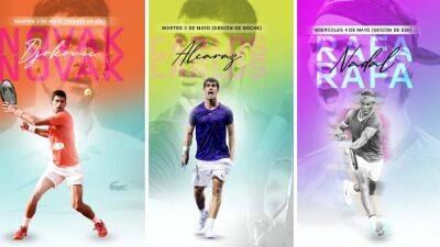Nikoloz Basilashvili - Carlos Alcaraz - Rafa Nadal - Fabio Fognini - Alexander Bublik - Cuándo debutan Djokovic, Alcaraz y Nadal en el Mutua Madrid Open 2022: fecha, horario y rivales - en.as.com - Madrid