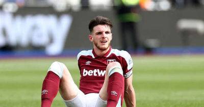 Declan Rice responds to speculation Man Utd & Chelsea will have to pay £150m to sign him