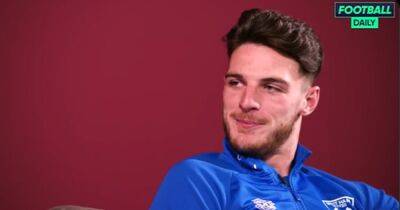 Declan Rice reacts to Manchester United speculation and 'crazy' transfer value