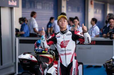 MotoGP Jerez: Maiden Moto2 pole to flag victory for Ogura