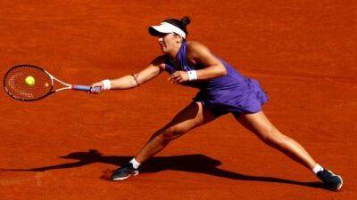 Kaia Kanepi - Bianca Andreescu - Jessica Pegula - Danielle Collin - Canada's Bianca Andreescu scores emphatic 2nd-round win at Madrid Open - cbc.ca - Germany - Switzerland - Usa - Canada - Madrid - Estonia - county Collin