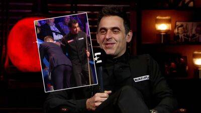 'I didn't even have a dressing room!' - Ronnie O'Sullivan on 'not ideal' Crucible gaffe at World Championship