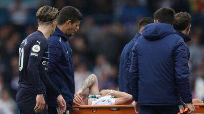 Leeds confirm Dallas suffered broken leg in Man City clash