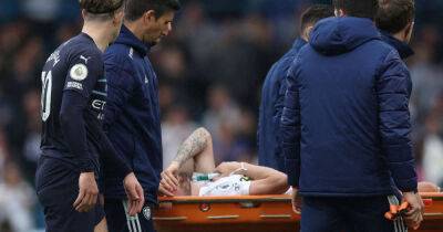 Soccer-Leeds confirm Dallas suffered broken leg in Man City clash