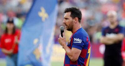 Lionel Messi's speech to Barcelona fans in 2019 hits even harder after Real's La Liga win