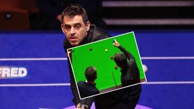'He's in a mean mood!' - Ronnie O'Sullivan complains about security guard in World Championship final - eurosport.com -  Sheffield