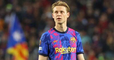 Man Utd dealt transfer blow in pursuit of Barcelona man Frenkie De Jong after Xavi admission