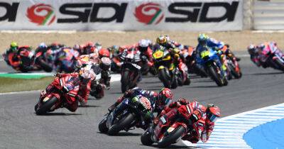 MotoGP Spanish GP: Bagnaia holds off Quartararo for Jerez win