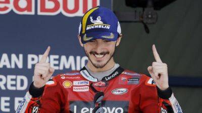 Bagnaia dominates Spanish GP for first win of the season