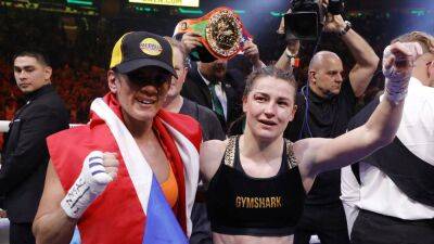 Legend of Katie Taylor keeps growing on seminal night for women's boxing