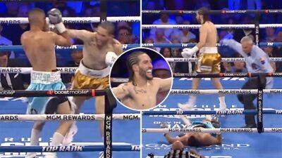 Muhammad Ali's grandson, Nico Ali Walsh, lands brutal one-punch KO