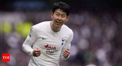 Harry Kane - Kasper Schmeichel - North London - Dejan Kulusevski - Son Heung-min double boosts Spurs' top-four hopes in Premier League - timesofindia.indiatimes.com - Sweden -  Leicester - South Korea