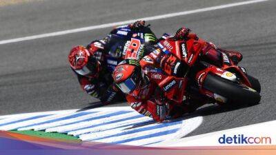 Marc Marquez - Fabio Quartararo - Francesco Bagnaia - Motogp Spanyol - Fabio Quartararo: Pecco Cepat Banget - sport.detik.com