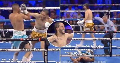 Muhammad Ali's grandson landed a brutal one-punch KO on Saturday night