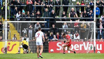 Derry run riot to send champions Tyrone into qualifiers
