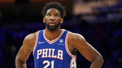 Sources - Philadelphia 76ers' Joel Embiid won't travel for Games 1, 2 against Miami Heat due to injuries