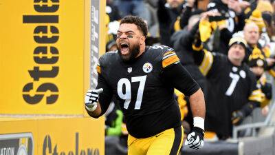 Steelers' Cameron Heyward reacts to brother Connor getting drafted by Pittsburgh