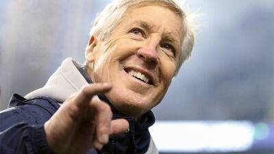 Seahawks' Pete Carroll 'really happy' with QBs on roster despite not taking one in draft